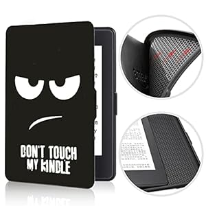 ALMIGHTY Siliconen hoesje voor Kindle Paperwhite 10e generatie 2018 Release – Duurzame waterdichte hoes met Auto Wake…