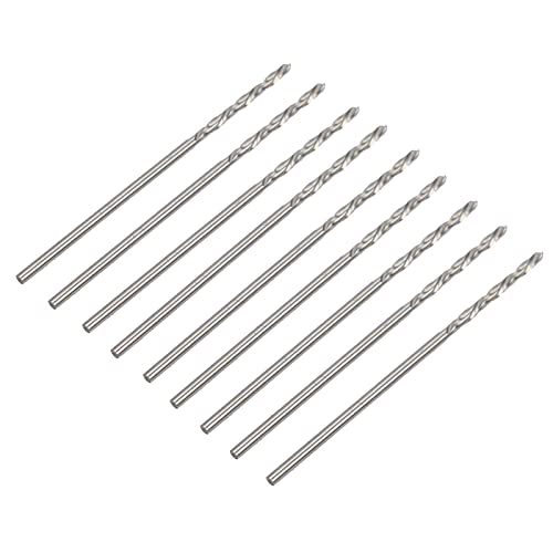 10-delige spiraalboor, 1,0 mm / 0,04 inch hogesnelheidstalen spiraalboor set, Boorgereedschap met hoge hardheid met… - Afbeelding 8