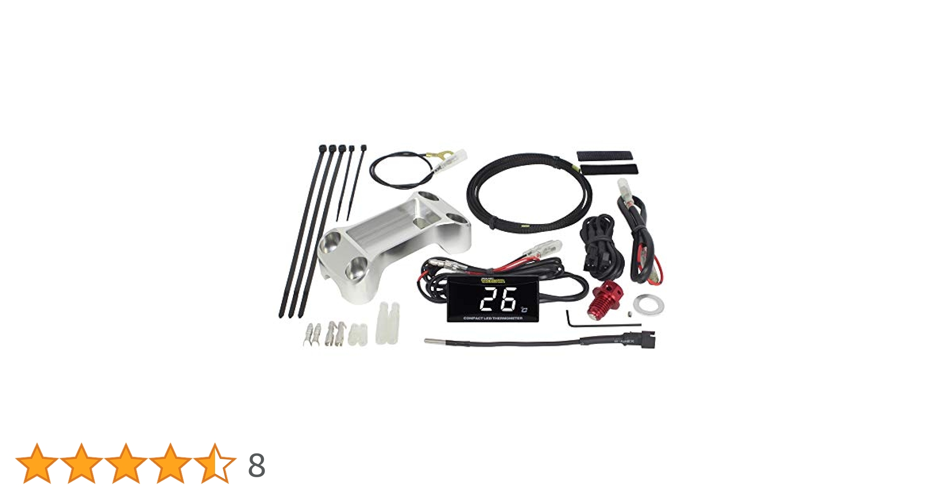 Amazon | スペシャルパーツ武川 コンパクトLEDサーモメーター