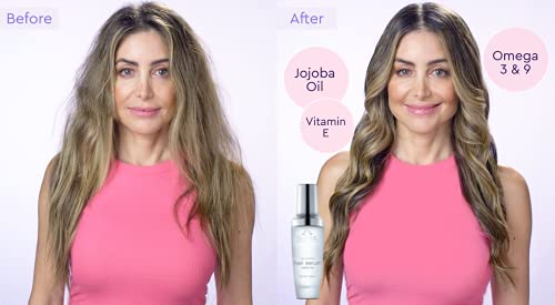 SUTRA Heat Guard Hair Serum for Rejuvenating Dry, Damaged Hair, - Smoothing Serum 2.03 oz.