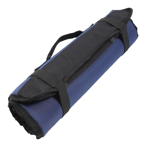 MOLUCKFU Bolsa Portacuchillos Chef con Compartimentos Resistentes Estuche Enrollable Portátil para Transporte y Organización de Cuchillos para Eventos y Uso Profesional
