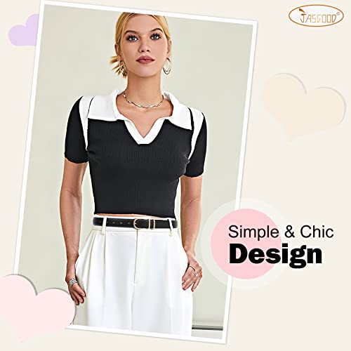 Jasgood 2 Pack Women Leather Belt For Jeans Fashion Ladies Belts For Pants Dresses With Gold Buckle #TOP3