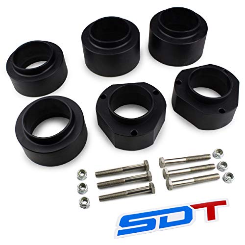 Fits 1989-1998 Geo Tracker and Suzuki Sidekick 2  Front 2  Rear Full Lift Kit 2WD 4WD -Street Dirt Track- High Density Delrin Composite Spring Spacers