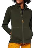 Glatter und weicher Pullover Fjällräven Womens Övik Fleece Zip Sweater W Sweatshirt, Deep Forest, XL