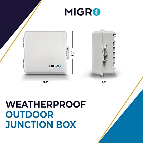 Migro MIG-AMPH Electrical Weatherproof Outdoor Junction Box thumb #2