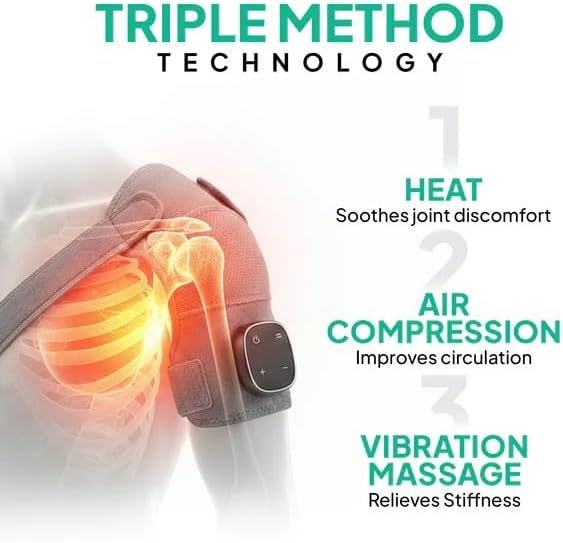Hewelth Triple Method Shoulder Massager - 1