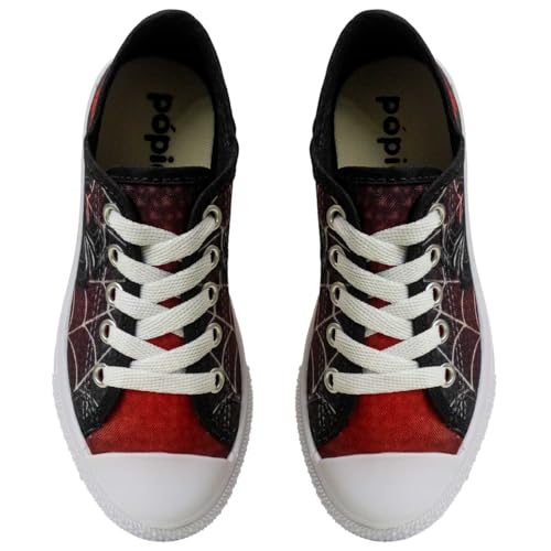 Tenis Infantil Masculino Escolar Nº 23 ao 34 Star Aranha 11.130 (Preto, BR, Criança de 1 a 3 anos, N