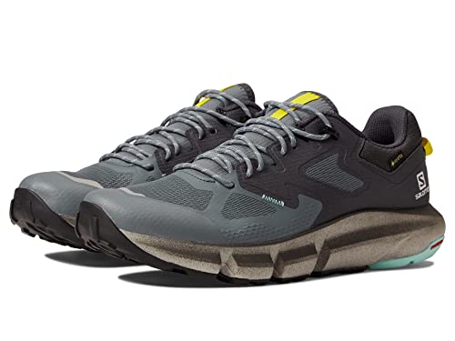 Image of Salomon Predict Hike GTX Stormy Weather /Ebony /Tanager Turquoise 8.5 B (M)