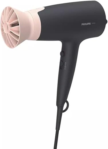 Sèche-cheveux Philips Séries 3000 avec l’accessoire ThermoProtect (Modèle BHD350/10)