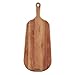 Tramontina Provence 2-Piece Cheese Serving Board with Marble Insert, African Mahogany Cutting Board, Natural Oil Finish