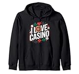Photo Gallery i love casino roulette poker dadi design felpa con cappuccio Photo Gallery i love casino roulette poker dadi design felpa con cappuccio