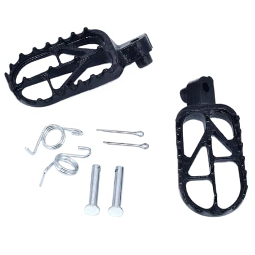 Repose-pieds moto en acier pour remplacer les cales-pieds usés de votre Dirt Bike