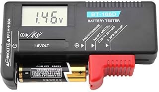 Universal Digital LCD AA AAA C D 9V 1.5V Household Battery Volt Checker Tester BT 168D for Small Batteries Button Cell