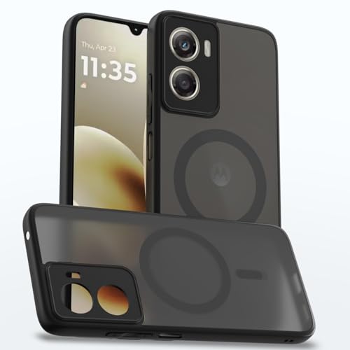 Image of Mobile Back Cover for Motorola G06 Power 5G, Bumper Case Cover | Magnetic Suppor | 360 Degree Protection Back Case Cover (Moto G06)