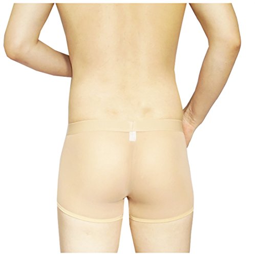 Men's Comfortable Mesh Transparent Pouch Boxer Briefs Trunks Underwear3