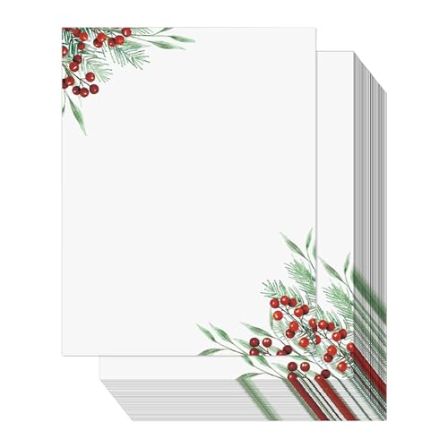 Feuilles de Noël pour écrire vos vœux en famille au coin du feu