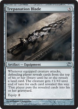 Magic: the Gathering - Trepanation Blade - Innistrad