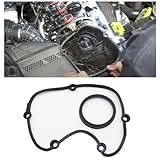 FZJDSD Upper Timing Chain Cover Gasket Seal Kit Compatible with VW Beetle CC Golf Jetta Passat Tiguan Compatible with Audi A3 A4 A5 A6 A8 Q3 Q5 S4 S5 S6 S8 2005-2017 Replaces 06H103483C 06H103483D