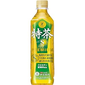 [トクホ]サントリー 伊右衛門 特茶 お茶 500ml×24本" 