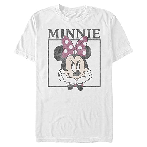 Disney Boîte Minnie T-Shirt Homme anti-déformation coton durable