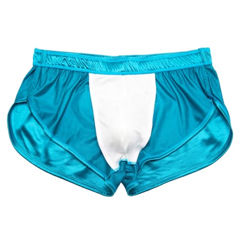 TAPUU Mens Satin Shorts Boxers Breathable Silk Sleep Shorts4