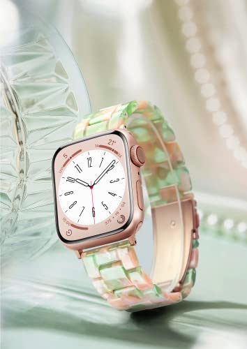 Image of Light House Apple Watch Bands-Fashion Lightweight Resin iWatch Bands for Women Men 38mm /40mm /41mm /42mm(Series 11 10), 49mm /46mm /45mm /44mm /42mm(S 3 2 1), Compatible with Apple Watch Series 11 SE 10 9 8 7 6 5 4 3 Ultra