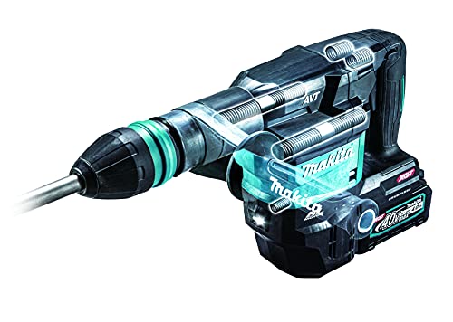 Makita HM001GD201 40V Max Li-Ion XGT Brushless SDS-Max Abbruchhammer komplett mit 2 x 2,5Ah Akkus, Schnellladegerät und… – Bild 5