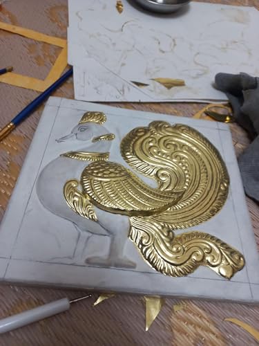 Image of FGLC Synthetic Gold Foils Tanjore Booklet 4x3 Inches 25 Pages for Tanjore Painting