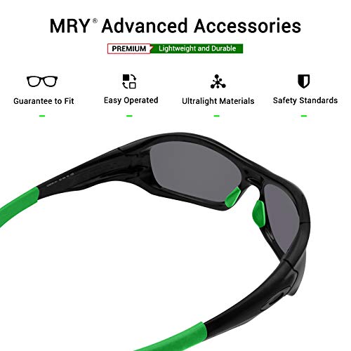 Image of Mryok Replacement Earsocks for Oakley Pit Bull OO9127 / Pit Bull Asian Fit OO9161 Sunglasses - Options