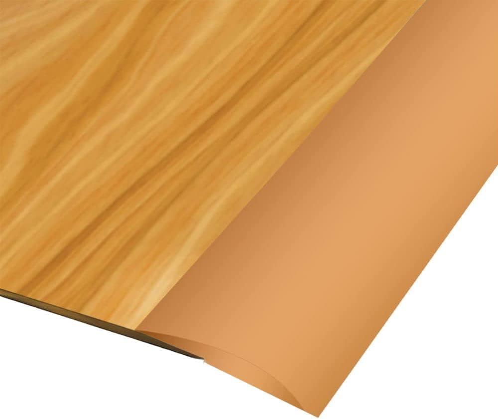 4M Light Yellow Carpet Trim Self Adhesive PVC Laminate Floor Door Doorway Transition Threshold Strip Tile Edgings Rubber Flooring Edge Strip(Cover Height Within 3mm)