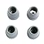 Gray Quad Cane Tips 1/2 Inch