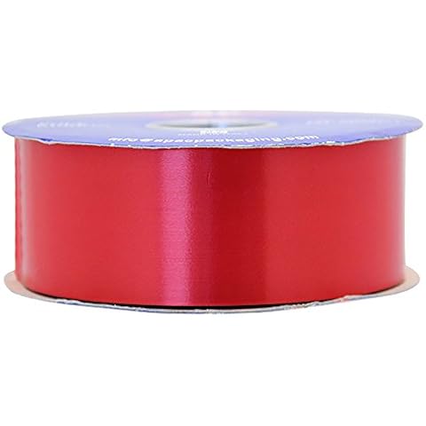 FloristryWarehouse Florist Ribbon Bright Red 2" Cover