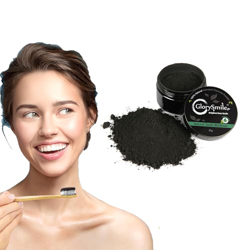Comioke Polvo de Carbón,Polvo Blanqueamiento Dental,Dental Polvo,Carbon Activado Polvo,Activado En Polvo de Carbón de Bambú,Carbón Activo Dientes,Polvo Blanqueador de Dientes,Polvo Blanqueador Dental