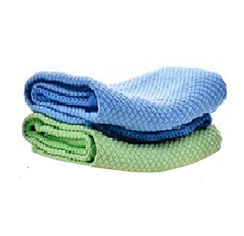 STORE77 Microfiber Glass Cleaning Cloth Lint Free Polishing Towels for Quick Drying Window Glass Car Windows Mirrors Stainless Steel (Size 30CM X 30CM) Set of 2 (B07Y56N7ZG) Amazon Price History, Amazon Price Tracker