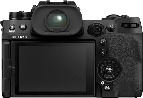Image of Fujifilm X-H2S Mirrorless Camera Body (Black) Bundle with Additional Accessories Kit