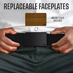 Magnetic Belt for Men – Quick Release, Adjustable Elastic Strap, No Holes, Swappable Faceplate