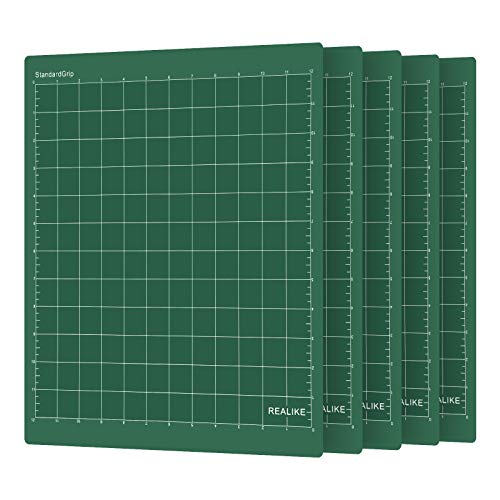 Tapetes de corte para Cricut Maker Explore Air 2 REALIKE StandardGrip verde 12x12 pulgadas 2