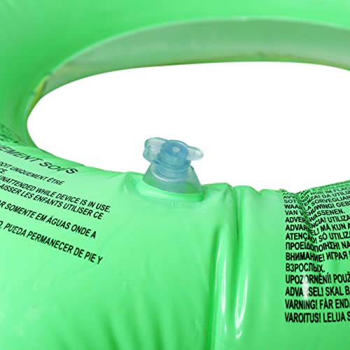Image of Glan Inflatable Swim Ring Fish Shape Blow Up Floating Tube Raft for Swimming Pool Beach Summer Water Pool Toys for Kids Toddlers (Multicolour) (Fish Swimming Ring)