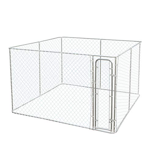 Dog House Kennel Large Cage Pen Outdoor Pet Durable Metal Fence 10’ x 10’x 6’ - Image 3