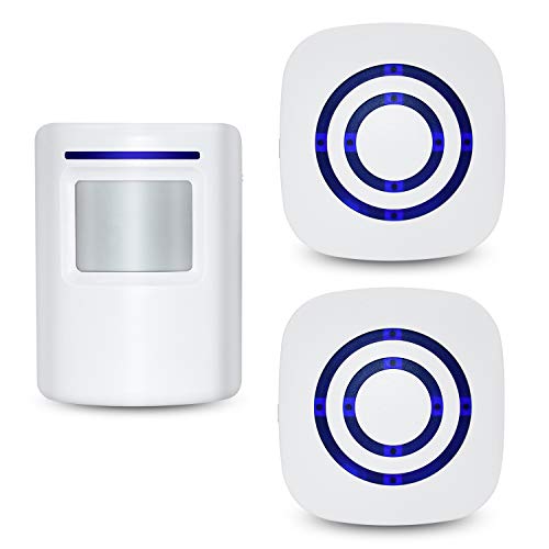 Tengcong Door Chime,Wireless Business Door Motion Sensor Detector Smart Visitor doorbell Home Security