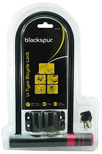 Bike (Fahrrad) 'U' Lock 180mmx320mm Mit 2 Schlüsseln Cover