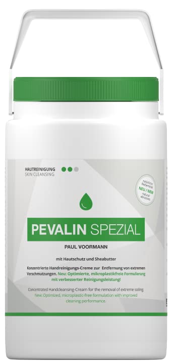 Pevalin Spezial - konzentrierte Handreinigungs-Creme, 3 Liter Dose, 6 Stück