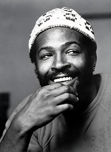 Impression photo Marvin Gaye 11 X 15, un portrait publicitaire rare de collection vintage