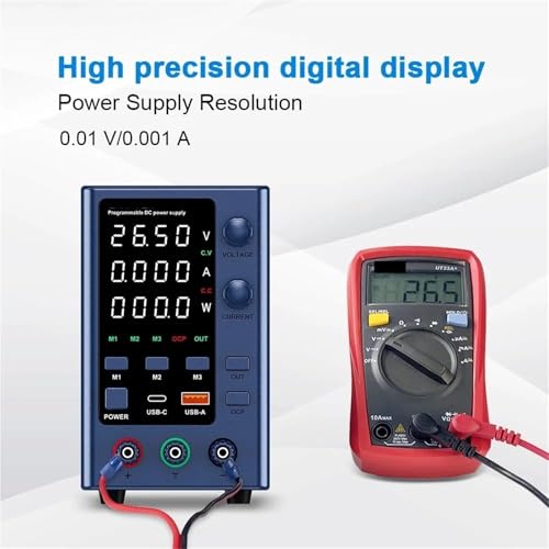 Alimentation à découpage de laboratoire réglable et programmable avec encodeur - 5
