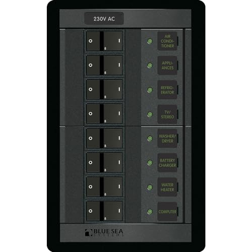 Blue Sea Systems 230 Volt AC 8 Position
