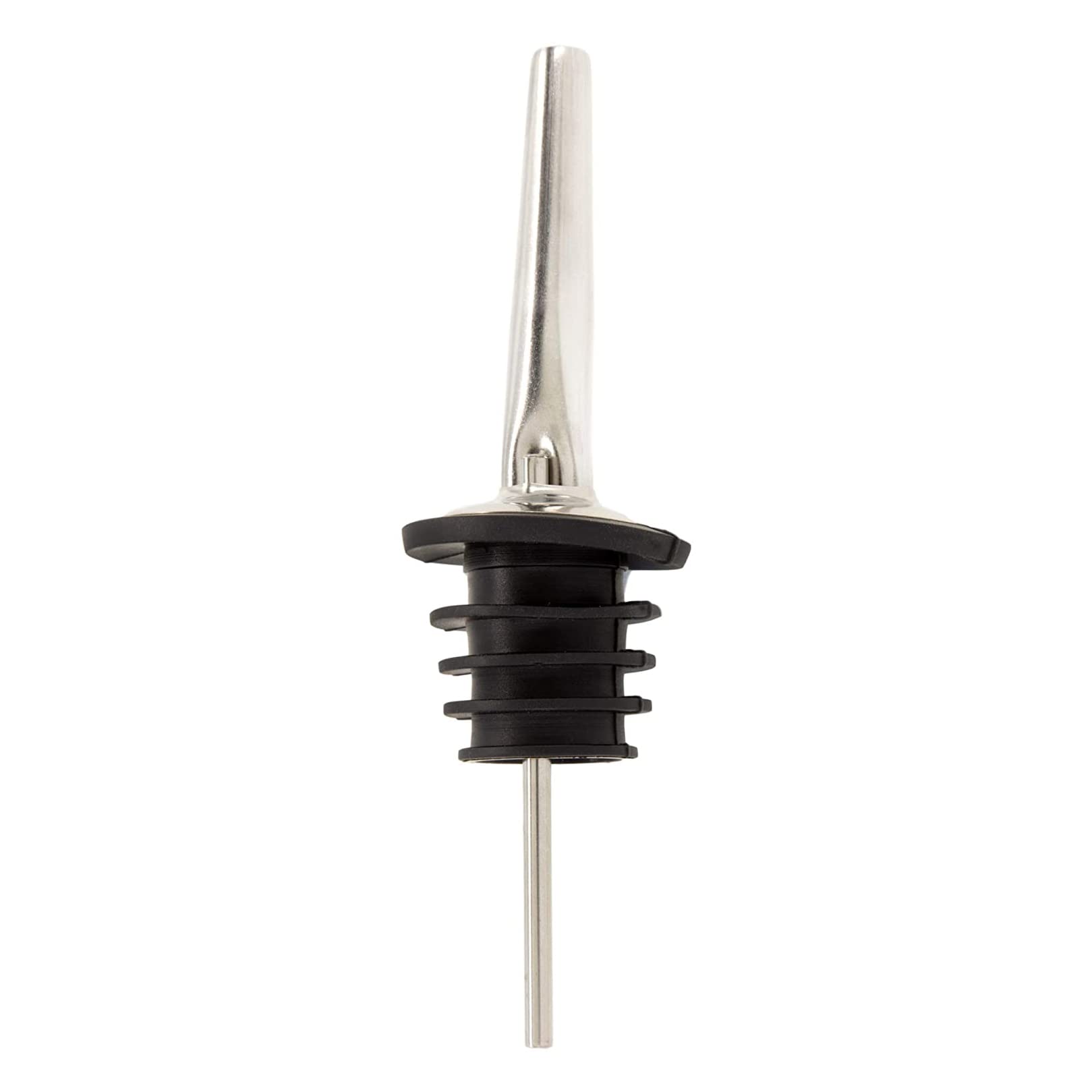 Baalaa Wine Pourer Olive Oil Pourer Spout Stopper Stainless Steel Rubber Stopper