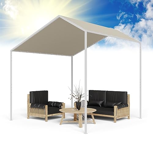 Blumfeldt Pergola, Metall Pavillon mit Polyester Schrägdach, Sonnensegel mit Gestell, Überdachung Freistehend, Sonnenschutz für Garten und Terrasse, Gazebo Wasserdicht und Stabill, Aluminium-Rahmen Blumfeldt Pergola, Metall Pavillon mit Polyester Schrägdach, Sonnensegel mit Gestell, Überdachung Freistehend, Sonnenschutz für Garten und Terrasse, Gazebo Wasserdicht und Stabill, Aluminium-Rahmen