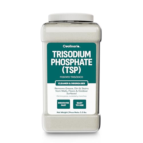 Coolinario Trisodium Phosphate TSP Cleaner (1 GAL-5.5 LB) Home & Industrial