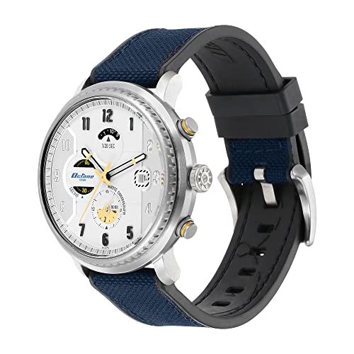 Titan Octane Aerobatics Silver Dial Chronograph Nylon Strap Watch for Men-1857SP01 - Image 4