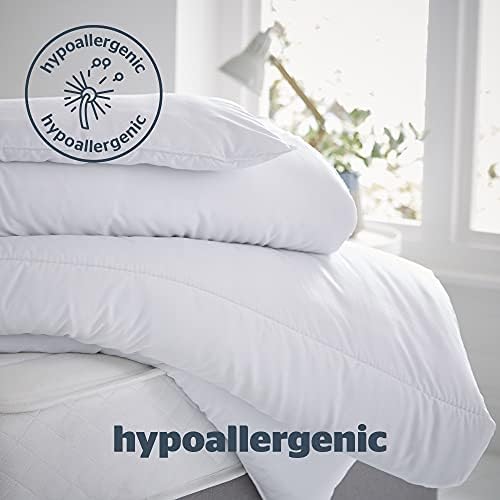 Silentnight Cooler Summer Single Duvet 4.5 Tog  Lightweight Hypoallergenic and Machine Washable Summer Duvet Quilt  Single